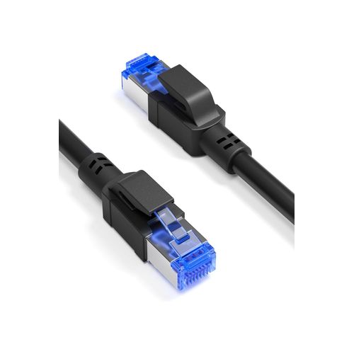 Cat 8 Cble Ethernet 3m Cble Rseau 40Gbps 2000MHz Rond STP RJ45 LAN Cble Compatible avec Routeur Modem Switch