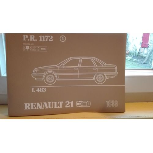 Catalogue De Pieces De Rechange Renault 21 Pr 1172 1986   1 