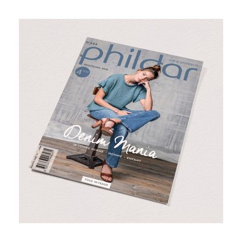 Catalogue Denim Mania - Phildar - Printemps 2018 - N684