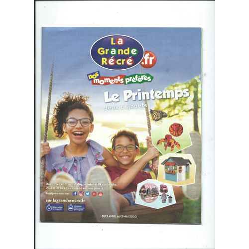 Catalogue La Grande Rcr Jeux Et Jouets Disney Pixar Car, Marvel, Harry Potterstar Wars, Jurassic World, Corolle, Barbiedisney Reine Des Neiges, Lol Printemps 2020