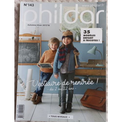 Catalogue Phildar N143 Enfant 35 Modeles Automne 2017