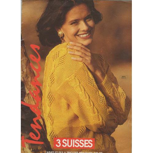 Catalogue Tendances 3 Suisses Laines Et Fils  Tricoter Printemps t 1992