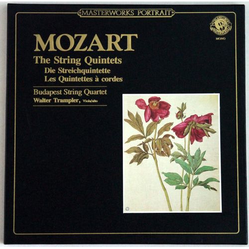 Cbs Mozart The String Quintets Budapest String Quartet Trampler [3 X Lp] - 