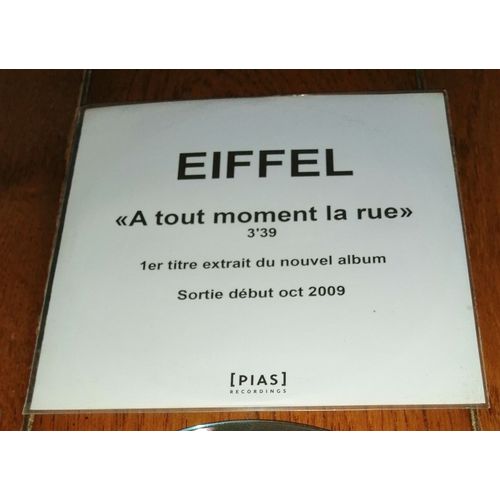 Cd Album Advance Eiffel 
