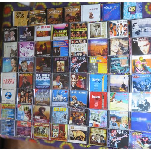 Cd Ensemble Blues, Jazz, Elvis, Soul, Zouk, Santana, B.B King, Roy Orbison, Classique,Rock.