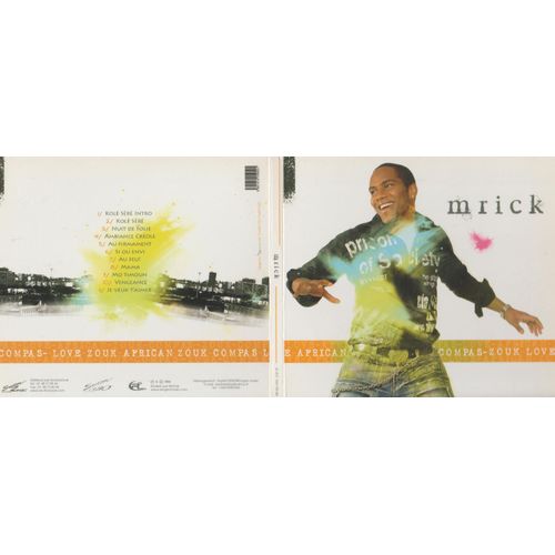 Cd M Rick Love Zouk African Zouk Kole Sere Ambiance Creole Nuit De Folie Mama Je Veux T'aimer - 