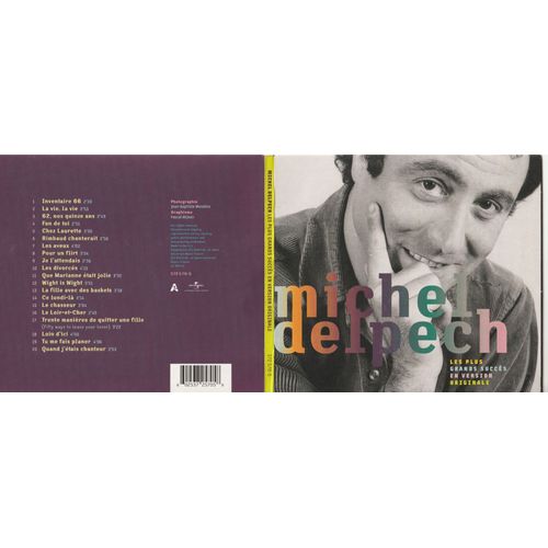 Cd Michel Dlepech - Les Plus Grands Succs N Version Originale - Inventaire 66, 62 Nos 15 Ans - Fan De Toi - Wight Is Wight - Les Divorcs- Le Chasseur - Le Loir-Et-Cher - Universal 372 570 - 2013