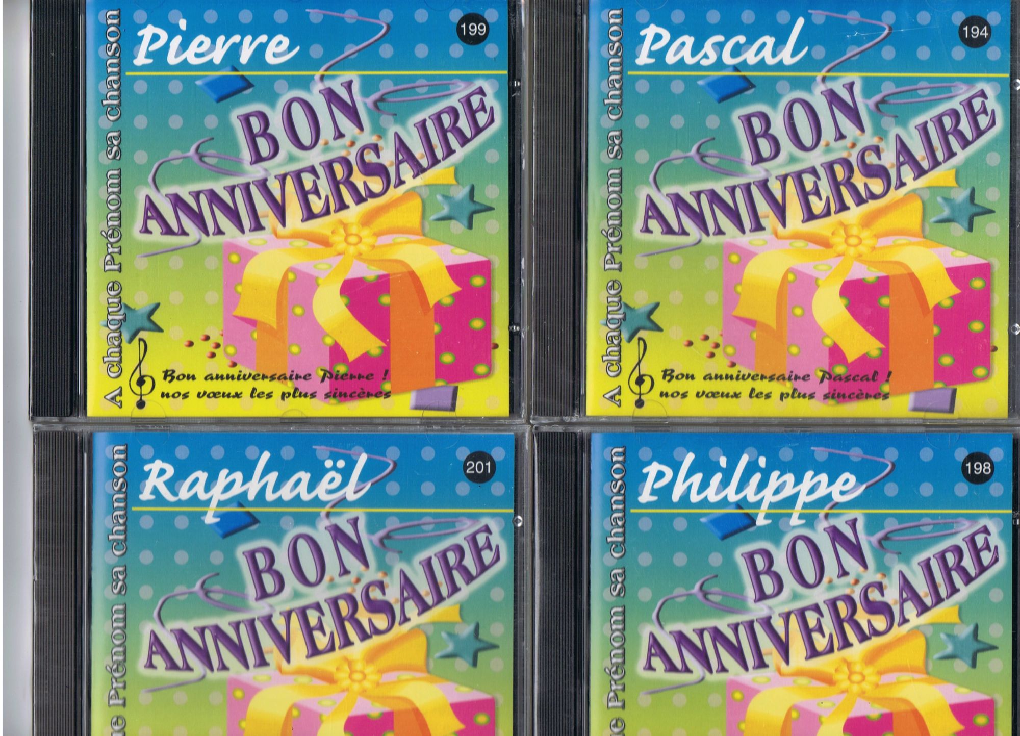 Cd Prenom Bon Anniversaire Pascal Philippe Pierre Ou Raphael Rakuten