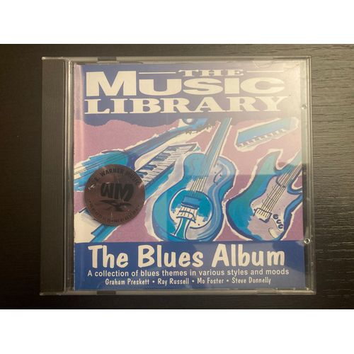 Cd - The Music Library - A Collection Of Blues Themes In Various Styles And Moods.