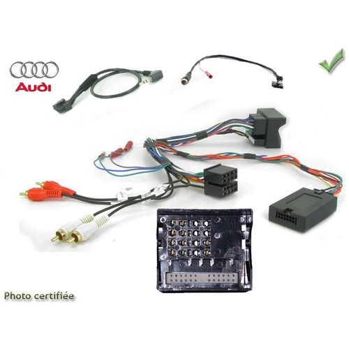 CDE AU VOLANT PIONEER POUR AUDI 2002> A3 A4 A6 TT FAKRA AVEC OU SANS AMPLI BOSE