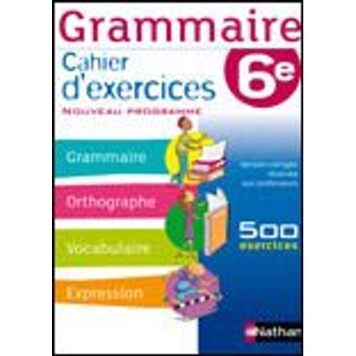 Grammaire Cahier D'exercices 5   de Ccile de Cazanove 