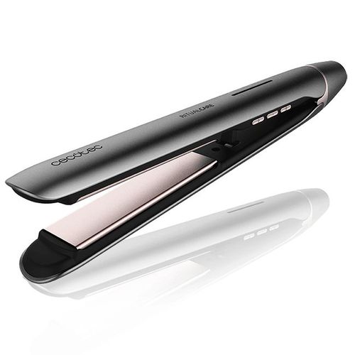 Cecotec 890 Fer  Lisser Titanium, Plaques En Titane, Rglage De Temprature 140-200 Oc, Arrt Automatique, 3 M De Cble, Protection Des Plaques En Silicone
