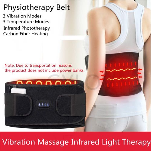 Ceinture Chauffante Pour Le Bas Du Dos,Ceinture De Massage Par Vibration Infrarouge,limination De La Cellulite Du Ventre,Brle Les Graisses,Crampes Menstruelles,Soulagement De La Douleur
