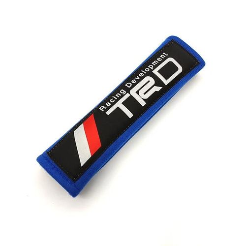 Ceinture De Scurit Automobile En Coton, 2 Pices, Couverture'paule De Bord Jdm Pour Toyota Trd, Dcoration Priphrique, Protection Unique