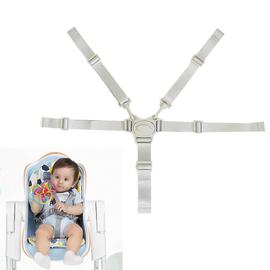 Ceinture de sécurité pour bébé Sangles de chaise haute pour bébé  Remplacement de sangles de harnais à 5 points Ceinture de sangle de harnais  de sécuri