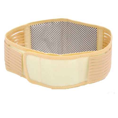 Ceinture De Soutien Lombaire En Noprne Rglable  Double Nervure,Attelle Pour Le Bas Du Dos,Bande D'instituts Oto,Ceinture De Taille,1pc - Type Beige-L #B
