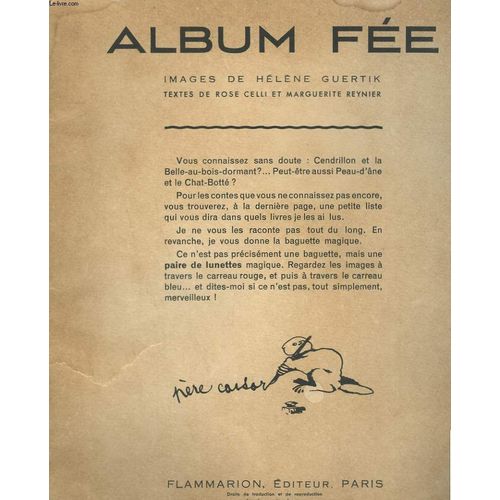 Album Fee   de Celli Rose Et Reynier Marguerite