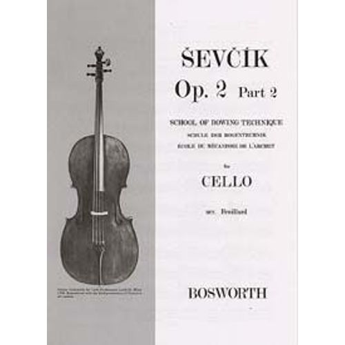 Sevcik For Cello - Opus 2, Part 2