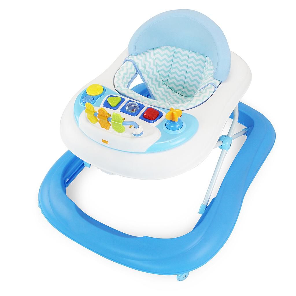 Centre D Activites Pour Bebes Trotteur Pour Bebes Motif Bleu Avec Les Jouets Tranche D Age 6 A 18 Mois Rakuten