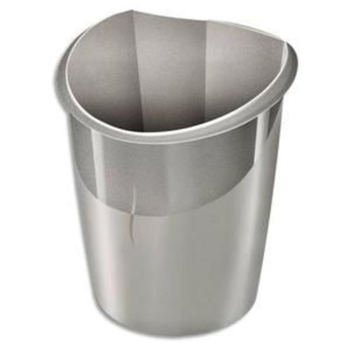 Cep Corbeille  Papier Isis En Polypropylne, Clipsable - Dimensions L27,8 X H38 X P31,8 Cm Taupe