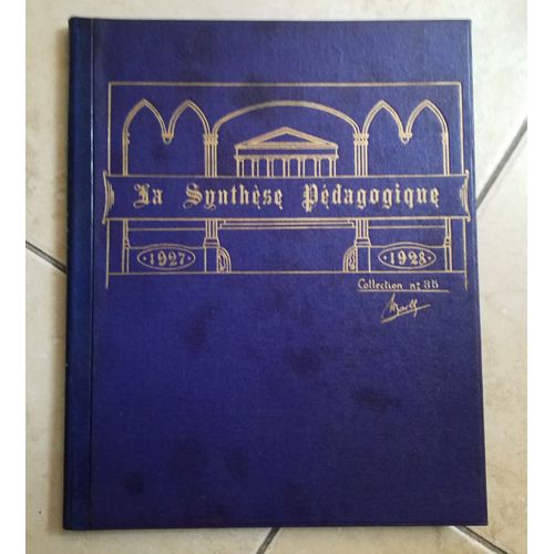Cercle Synthtiste Bressan - Synthse Pdagogique- Hector Barbe - dition Originale Numro 1   de Anonyme - Hector BARBE  Format Reli 