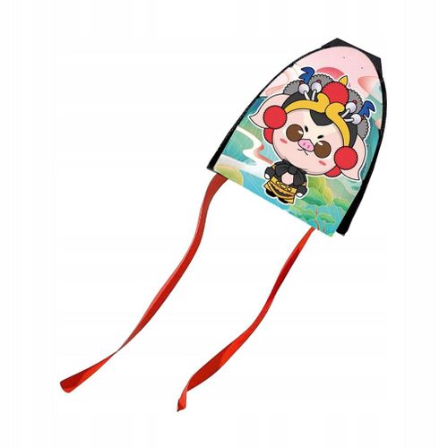 Cerf-Volant  Lancer De Pouce Pour Enfants, Mini-Cerf-Volant  Fronde, 2 Cochons Avec Bandeau