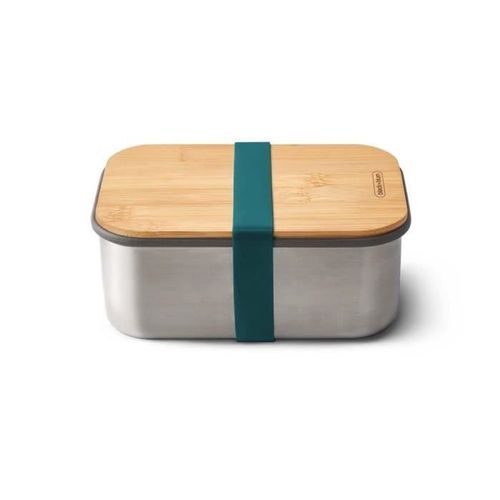 Cette Boite  Sandwich En Acier Avec Son Couvercle Pouvant Servir De Planche A Dcouper Sur Le Pouce Est Parfaite Pour Emporter