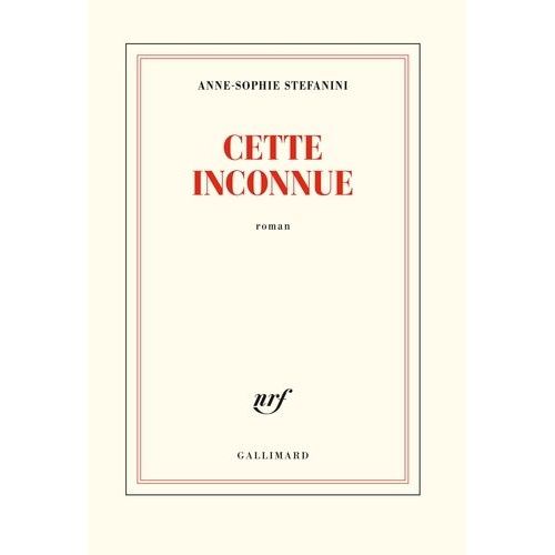 Cette Inconnue    Format Beau livre 