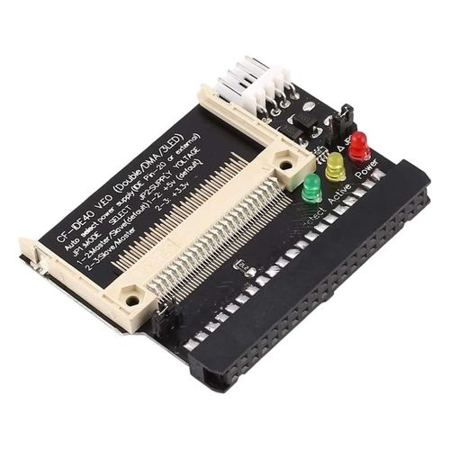 CF to IDE Adapter 40Pin CF Compact Flash Card to 3.5 Converter 3 LED Lights