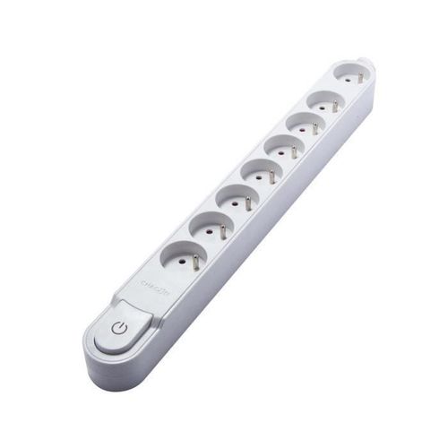 Chacon Multiprise Bloc Design - 8 X 16a - 1,5 M - Avec Interrupteur