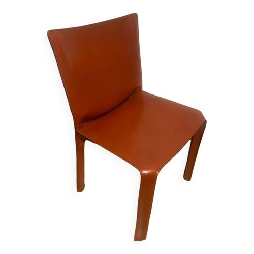 Chaise Cassina Cab 412 Design Mario Bellini Bordeaux