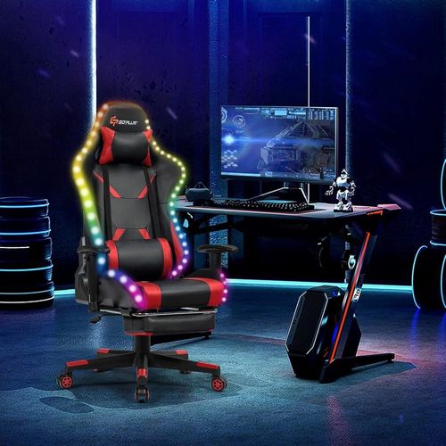 Chaise De Jeu Pivotante Rouge