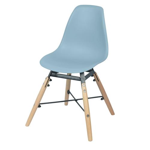 Chaise Design Scandinave Enfant Judy - Bleu