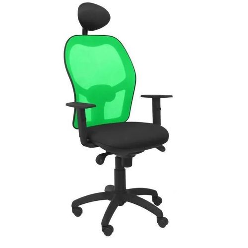 Chaise Jorquera Vert Maille Bali Noir Sige Avec Appui-Tte Fixe