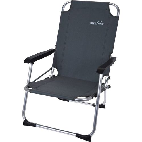 Chaise Pliante Alu Gris Fonce