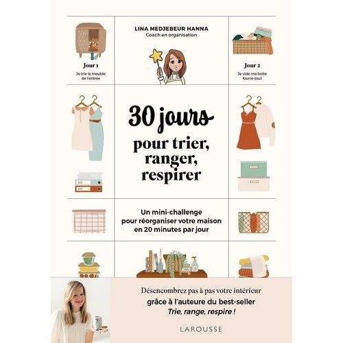 Challenge 30 Jours Pour Trier, Ranger, Respirer    Format Grand Format 