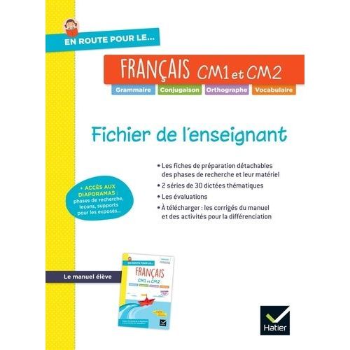 Franais Cm1 Et Cm2 En Route Pour Le - Franais - Fichier De L'enseignant    Format Grand Format 