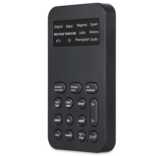 Changeur De Voix, Microphone  Main, Avec Effets Sonores, Multifonction, Machine Pour Tlphone/Ps4 (S9)