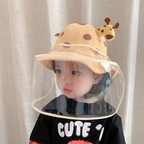 Chapeau De Bb Avec Masque De Protection, Chapeau De Soleil Pour Garon Et Fille, Casquette De Pcheur Amovible Pour L'extrieur, Accessoires Pour Enfants