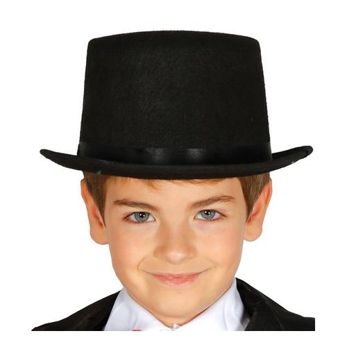 Chapeau De Feutre Pour Enfants Noir (Taille Unique Enfants)