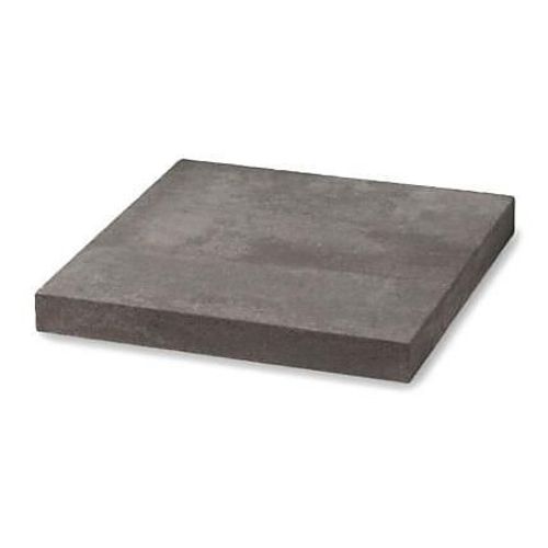 Chapeau De Pilier Plat Marbre Gris 50 X 50 Cm