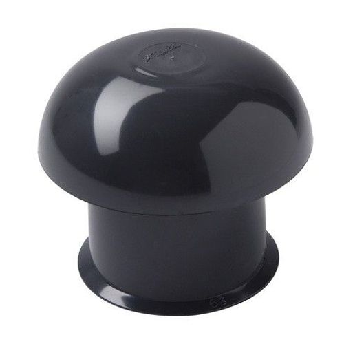 Chapeau de ventilation simple Ardoise S/M 125/204mm NICOLL - CC12