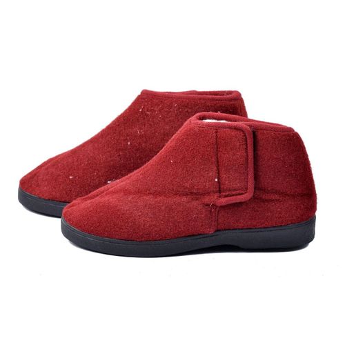 Charentaise Femme Pantoufle Premium K88r3 Bordeaux