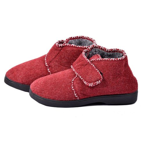 Charentaise Femme Pantoufle Premium K88r12 Bordeaux