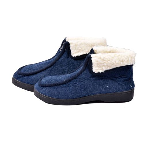 Charentaise Femme Pantoufle Premium K88r2 Marine