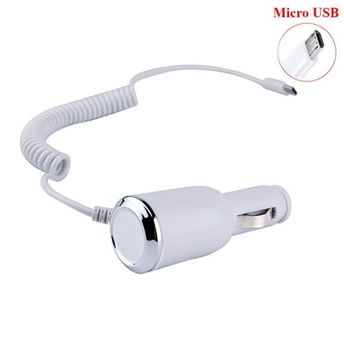 Chargeur Allume Cigare Universel Intgr Cble Micro-Usb 1m De Long Pour Samsung Galaxy M01/ Galaxy M01 Core/ Galaxy M02/ Galaxy M10/ Galaxy Note 3/ Galaxy Note 4/ Galaxy Note Edge/ Galaxy Note Ii N7100/ Galaxy Note5