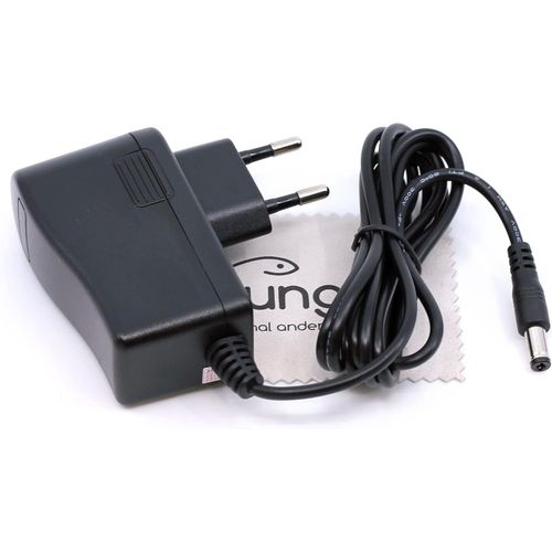 Chargeur Compatible Severin Chill Rb 7021,Chill Rb 7025,S'Power Rb 7020(Remplace Gq15-190060-Ag) Cordon De Charge Aspirateur-Robot Avec Chiffon De Nettoyage D'cran Mungoo