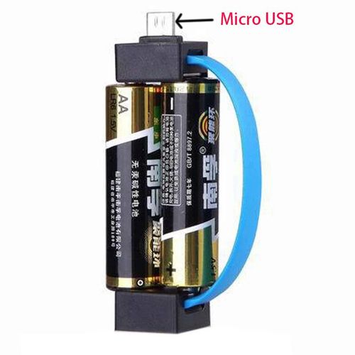 Chargeur D'urgence Universel Pour Tlphone Portable,Mini Banque D'alimentation Pour Tlphone Portable,Prise Micro Usb,Prise Type-C,62by,Normale,Aa 24.Com,2 Pices - Type Micro Usb