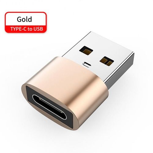 Chargeur De Donnes Usb Type-C En Alliage D'aluminium, Adaptateur Pd Portable, Iphone 14 13 12 11 Max, Samsung Xiaomi Macbook, 1 Pice