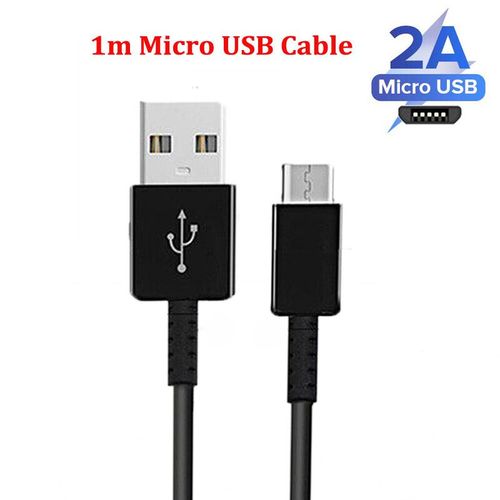 Chargeur De Tlphone Rapide Avec Cble Micro Usb Qc 3.0,Prise Murale De Voyage Ue Pour Huawei Y5p Y6p Y7p Redmi 9a 9c 7a Snap5a 4a Note 6 5 Pro 4x 18w - Type 1m For Micro Usb #B